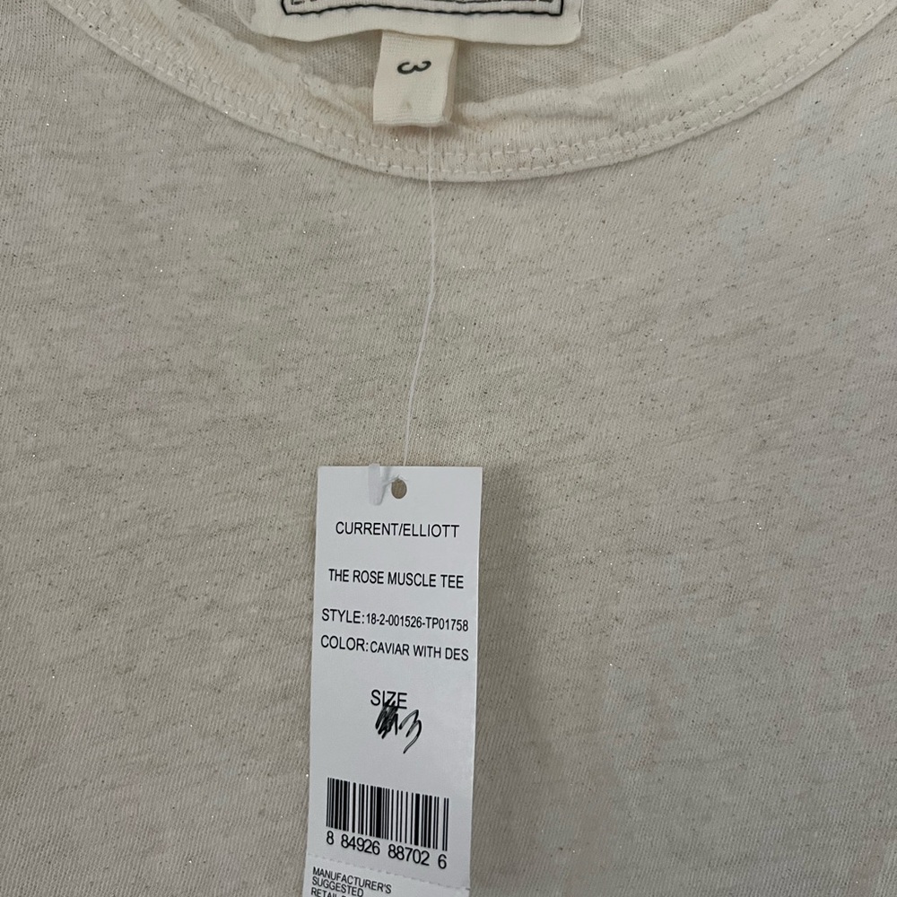 Current Elliot Rose Muscle Tee (Brand New w/ Tag) - Picture 3 of 3